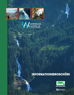Informational brochure, Krimmler Waterfalls
